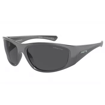 ARNETTE AN4331-291787 Okulary przeciwsłoneczne męskie Matowa czerń Ciemny szary 64 mm