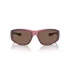 ARNETTE AN4331-292773 Męskie okulary przeciwsłoneczne prostokątne matowa czerń ciemny szary 64mm
