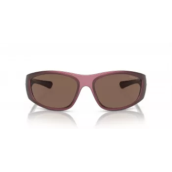 ARNETTE AN4331-292773 Męskie okulary przeciwsłoneczne prostokątne matowa czerń ciemny szary 64mm