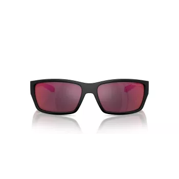ARNETTE AN4336-27536Q Okulary przeciwsłoneczne męskie Matowa czerń Kształt prostokątny 61mm