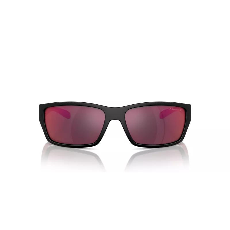 ARNETTE AN4336-27536Q Okulary przeciwsłoneczne męskie Matowa czerń Kształt prostokątny 61mm
