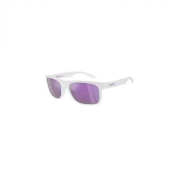 ARNETTE AN4341-27794V Unisex Okulary Przeciwsłoneczne Prostokątne Matowa Czarna Oprawka Soczewki Ciemnoszare 56/18/140 mm
