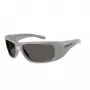 ARNETTE AN4345-296187 Męskie okulary przeciwsłoneczne prostokątne matowa czerń szary 62mm