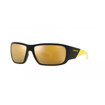 ARNETTE Męskie okulary przeciwsłoneczne prostokątne AN429728085A6 64/16/125 mm Matowa czerń