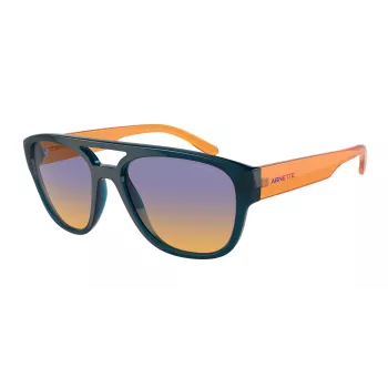 Okulary przeciwsłoneczne ARNETTE męskie AN4327-29012H prostokątne matowa czarna oprawka szare soczewki polaryzacyjne 56mm