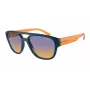 Okulary przeciwsłoneczne ARNETTE męskie AN4327-29012H prostokątne matowa czarna oprawka szare soczewki polaryzacyjne 56mm