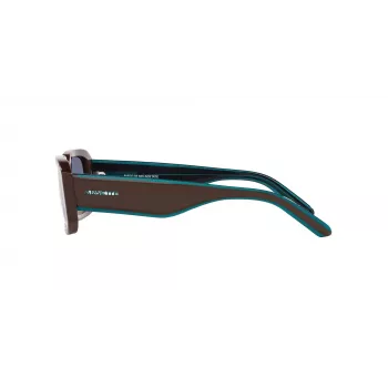 ARNETTE Unisex Okulary Przeciwsłoneczne AN431812382W5 Matte Black Dark Grey Mirror Silver 53mm