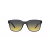 ARNETTE Unisex Okulary Przeciwsłoneczne AN432027862Q5 - Prostokątna Matowa Czarna Oprawka Propionowa z Polaryzacyjnymi Ciemnoszarymi Soczewkami Poliwęglanowymi - 55/19/145 mm