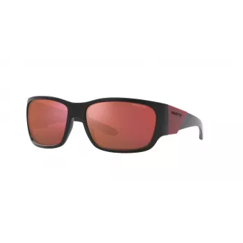 ARNETTE Unisex Okulary Przeciwsłoneczne AN432428056Q6 - Prostokątna Oprawa z Propionianu, Soczewki Poliwęglanowe, Ochrona UV400, 60/17/125 mm
