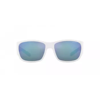 ARNETTE Okulary przeciwsłoneczne unisex AN43242863Y76 - Oprawka matowa czarna, soczewki ciemnoszare lustrzane srebrne, 61 mm
