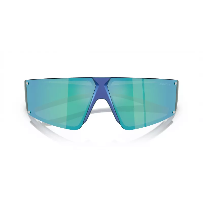 ARNETTE Unisex Okulary Przeciwsłoneczne AN4332-291855 Matowa Czarna Oprawka Szare Lustrzane Soczewki Srebrne 69/09/130 mm