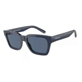 ARNETTE Unisex Okulary Przeciwsłoneczne AN4334-122180 Matowa Czarna Oprawka Szare Lustrzane Soczewki 53mm