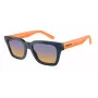 ARNETTE Unisex Okulary Przeciwsłoneczne AN4334-12422H Matowa Czerń Kształt Prostokątny Polaryzacyjne 53mm