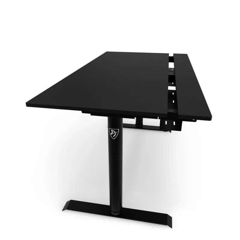 Arozzi Arena Nordico Biurko elektryczne z regulacją wysokości – podwójny silnik, 160x80 cm, czarne