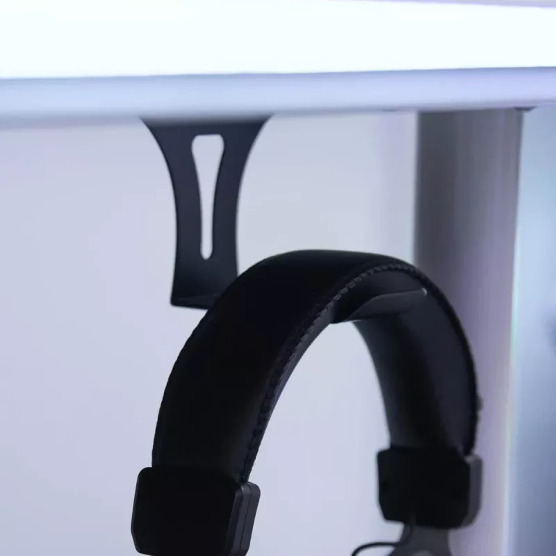 Arozzi Headset Hanger AZ-HEADSET-HANGER-BK przykręcany uchwyt na słuchawki, czarny