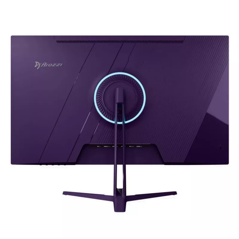 Arozzi Nova 27 cali IPS QHD 16:9 Monitor Gamingowy, 2560x1440, 180Hz, 1ms, 2xHDMI, Fioletowy