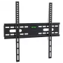 ART AR-33 stały uchwyt ścienny do telewizorów LCD/LED 26-60 cali, 45 kg, VESA 400x400, smukły profil 24 mm, czarny