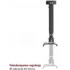 ART P-108 2-w-1 uchwyt do projektora sufit/ściana, uniwersalny, 15 kg, srebrny