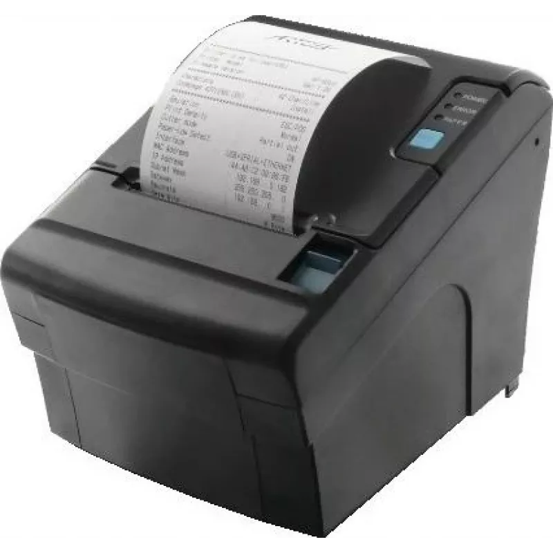 ARTDEV AP-8300 Direct Thermal Barcode Label Printer 80mm 300mm/s USB RS232 Ethernet Auto-Cutter Black