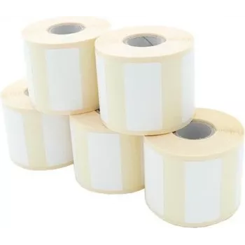 Rolka etykiet ARTDEV - Termiczna bezpośrednia 50 x 25mm Średnica 83mm Rdzeń 25 750 etykiet/rolka
