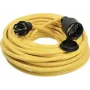 AS SCHWABE 60354 Ciężki gumowy przedłużacz 20 m H07RN-F 3G2.5 16 A IP44 Żółty