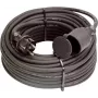 AS SCHWABE 60383 Przedłużacz zasilający 10 m H05VV-F 3G1.5 Schuko Czarny