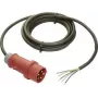 AS SCHWABE 70970 Kabel zasilający Schuko - otwarty koniec H05VV-F 3G1.5 5m Czarny