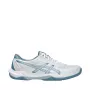 ASICS Men's GEL-ROCKET 12 Indoor Court Shoes White/Deep Ocean Size 44 (1071A116)