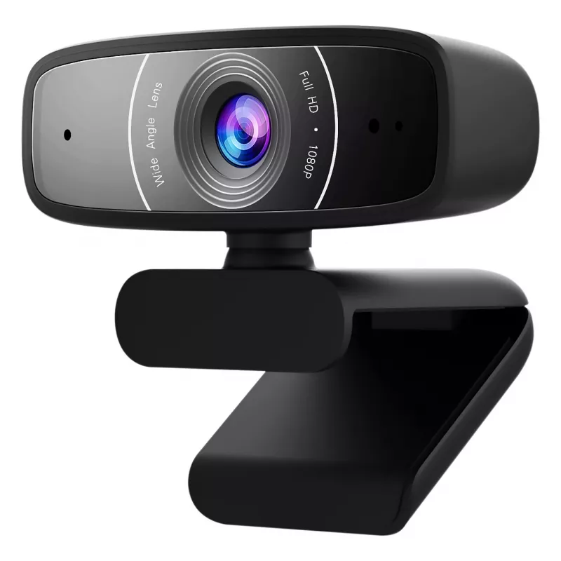 ASUS C3 Webcam - Full HD 1080p - Wbudowany mikrofon - USB - Czarny
