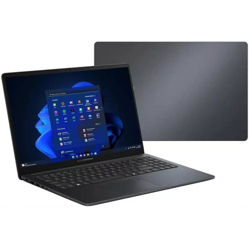ASUS ExpertBook B1503CVA-S78018W 15.6 cala FHD Laptop biznesowy, Intel Core 5 210H, 16GB DDR5, 512GB SSD, Windows 11 Home, Gentle Grey, 3 lata gwarancji On-Site