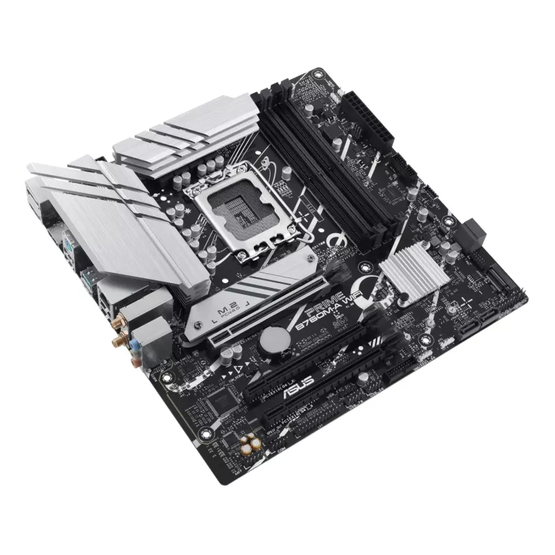 ASUS PRIME B760M-A WIFI LGA1700 Płyta główna i zestaw z chłodzeniem cieczą Prime LC 240 ARGB