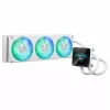 ASUS Prime LC II 360 ARGB LCD White Edition - 360mm AIO Liquid CPU Cooler z 3.5 inch LCD Display, 3x120mm ARGB Fans, Copper Base, dla AM4/AM5/LGA1700/LGA1851