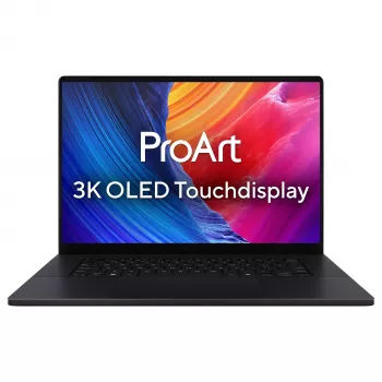 Laptop ASUS ProArt P16 H7606WP-SR271W, 16 cali 3K OLED dotykowy 120Hz, AMD Ryzen AI 9 HX 370, 32GB LPDDR5x, 1TB SSD, GeForce RTX 5070 8GB, Windows 11 Home, niemiecka klawiatura QWERTZ