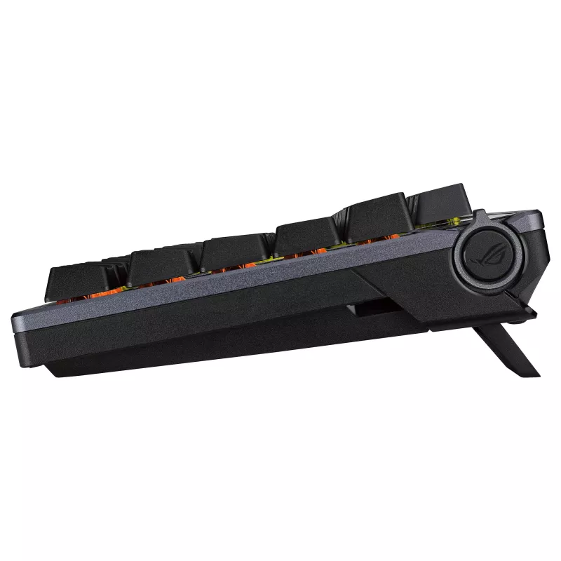 ASUS ROG Azoth 75% Hotswap Mechanical Keyboard, Tri-Mode RGB, OLED Display, PBT Keycaps, NX Switches, Black