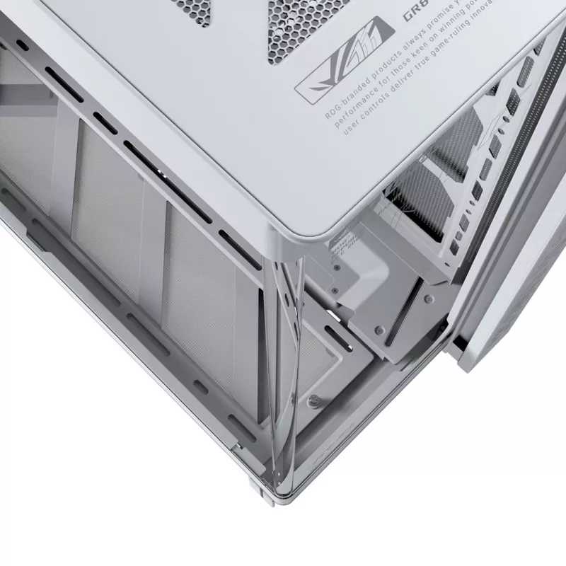 ASUS ROG CRONOX GR801 CURVE TG ARGB WHITE Midi Tower