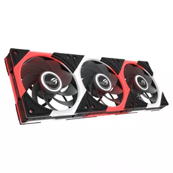 ASUS ROG Eurux GR120 ARGB Wentylator Reverse Black Edition, 120mm zestaw trzech