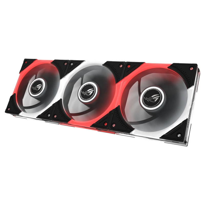 ASUS ROG Eurux GR120 ARGB Wentylator Reverse Black Edition, 120mm zestaw trzech