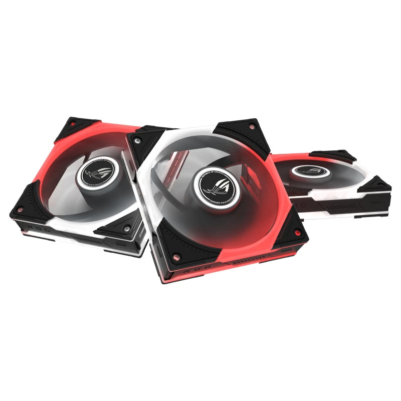 ASUS ROG Eurux GR120 ARGB Wentylator Reverse Black Edition, 120mm zestaw trzech