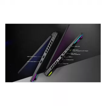 ASUS ROG Strix G16 G614FR-TS229W Laptop do gier, 16-calowy QHD+ 240Hz, AMD Ryzen 9 9955HX, RTX 5070 Ti, 32GB DDR5, 1TB SSD, Windows 11 Home, Eclipse Gray