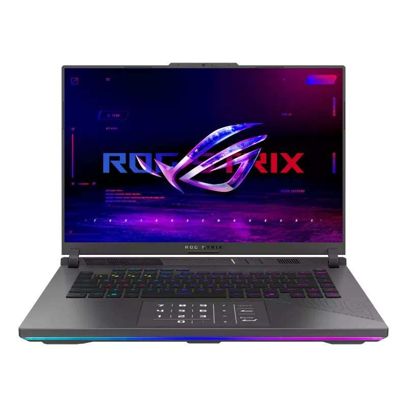 ASUS ROG Strix G16 G614PM-DICRV106W Gaming Laptop 16 inch QHD+ 240Hz, AMD Ryzen 9 8940HX, 16GB DDR5, 1TB SSD, RTX 4060, Windows 11 Home