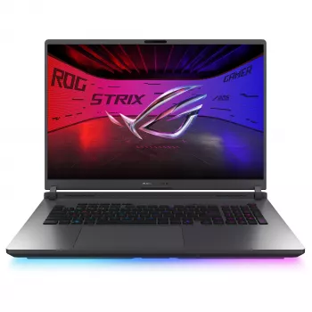 ASUS ROG Strix G18 G815LR-TT300W Laptop gamingowy, 18-calowy QHD+ 240Hz, Intel Core Ultra 9 290HX, 32GB RAM, 1TB SSD, NVIDIA GeForce RTX 5070 Ti, Windows 11 Home, klawiatura niemiecka, Eclipse Gray