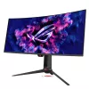 ASUS ROG Swift OLED PG34WCDN 34-calowy zakrzywiony monitor gamingowy, WQHD, 360Hz, QD-OLED, HDMI, DP, USB-C, USB Hub, Czarny