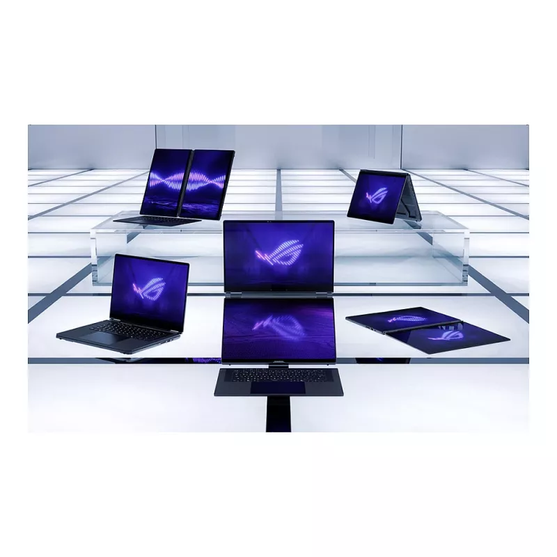 Laptop gamingowy ASUS ROG Zephyrus Duo GX651AX-SR004W, 16 cali 3K OLED dotykowy 120Hz, Intel Core Ultra 9 386H, 64GB LPDDR5x, 2TB SSD, GeForce RTX 5090 24GB, Windows 11 Home, niemiecka klawiatura QWERTZ