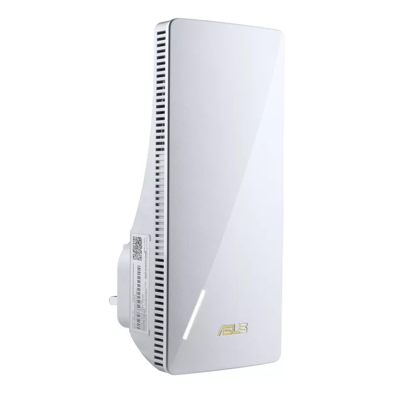 ASUS RP-BE58 Dwuzakresowy Wzmacniacz Wi-Fi 7, BE3456, 2.4GHz 574Mbps + 5GHz 2882Mbps, 1x Port Gigabit, AiMesh, WPA3, Biały