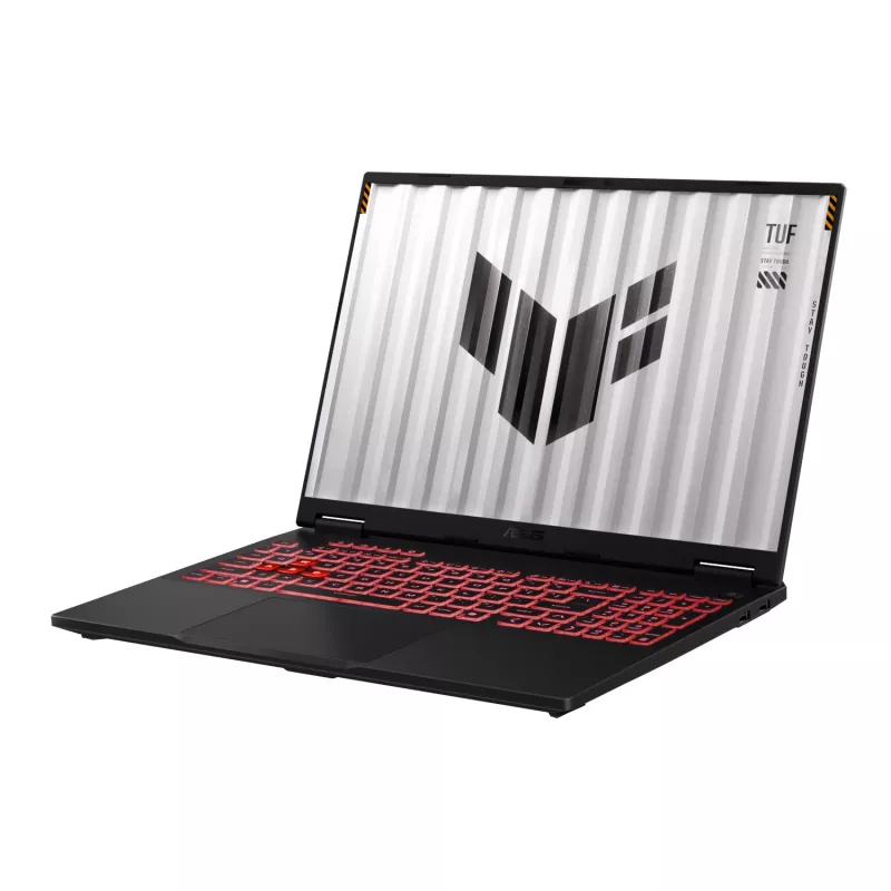 ASUS TUF Gaming A16 FA608UHI-71610G0W 16,0 inch WUXGA 165Hz Laptop do gier (Ryzen 7 260, 16GB DDR5, RTX 5050, 1TB SSD, Windows 11 Home, Czarny)