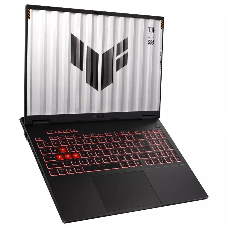 ASUS TUF Gaming A16 FA608UMI-TU199W Laptop do gier, 16-calowy WUXGA, AMD Ryzen 7 260, 16GB DDR5, 1TB SSD, NVIDIA GeForce RTX 5060, Windows 11 Home, Szary