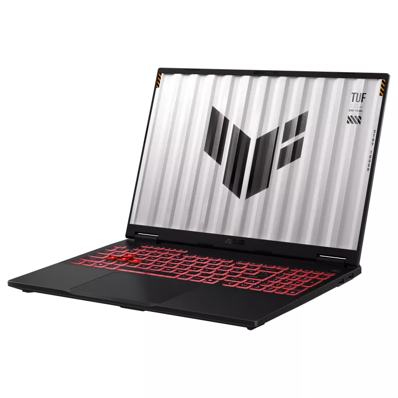 ASUS TUF Gaming A16 FA608UMI-TU199W Laptop do gier, 16-calowy WUXGA, AMD Ryzen 7 260, 16GB DDR5, 1TB SSD, NVIDIA GeForce RTX 5060, Windows 11 Home, Szary