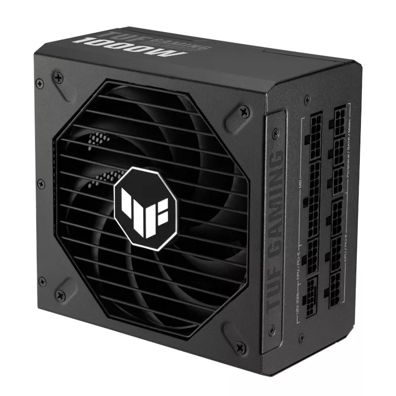 ASUS TUF Gaming GeForce RTX 5070 OC Edition i 1000W 80 PLUS Gold Modularny zasilacz - zestaw