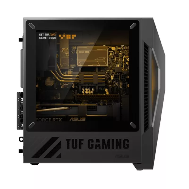 ASUS TUF Gaming T500 T500MV-07240H242W Intel Core 7 240H 32 GB DDR5-SDRAM 1 TB SSD NVIDIA GeForce RTX 5060 Ti Windows 11 Home Mini Tower PC Czarny, Szary