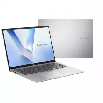 ASUS Vivobook 16 M1607KA-MB279W Laptop, 16 cali WUXGA IPS, AMD Ryzen AI 5 330, 16GB DDR5, 512GB SSD, Windows 11 Home, Cool Silver